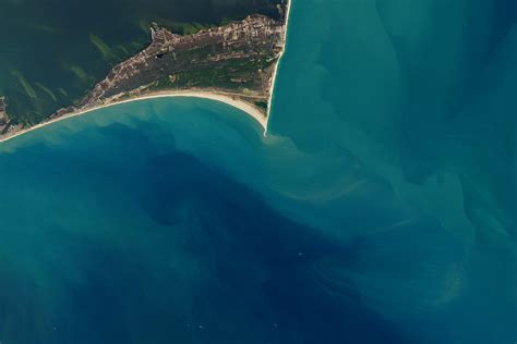 Island Rises Up Off Of Cape Hatteras