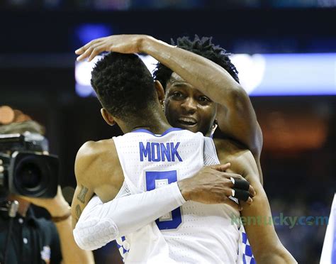 But he's also rude—to the point of cruelty, even. De'Aaron Fox was hugged by Malik Monk after UK defeated ...