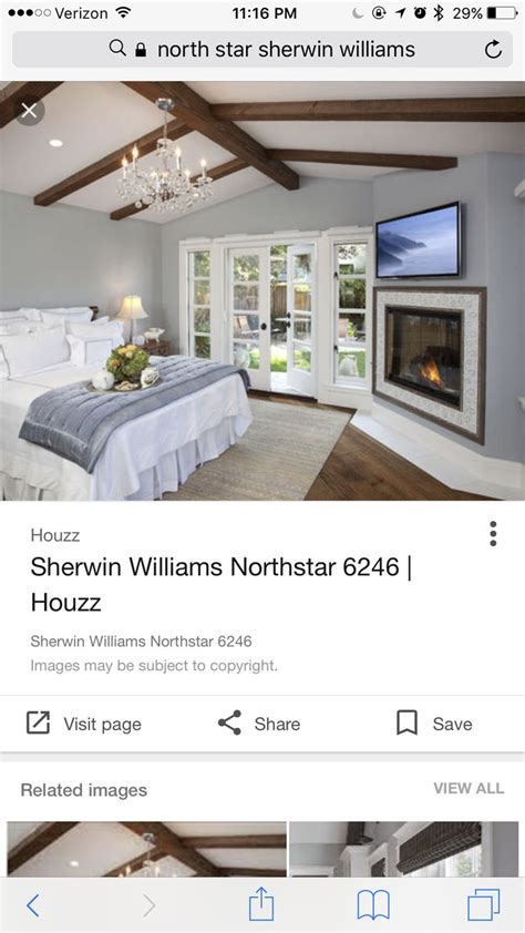 Star trails around the polaris star and forest silhouettes. North Star Sherwin Williams | House paint color ...