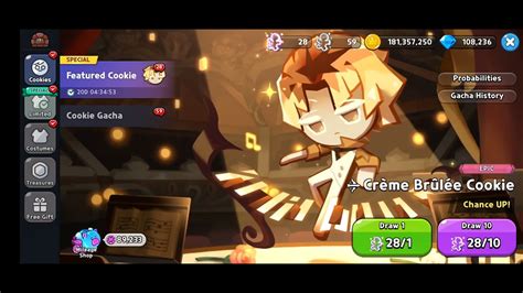 Cookie Run Kingdom OST Gacha 10 Creme Brulee Cookie Music