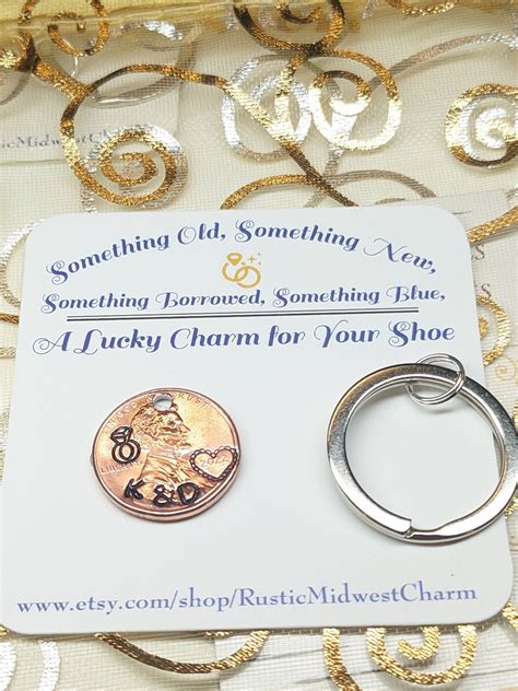 Personalized Wedding Day Lucky Penny Lucky Penny For Her His Etsy