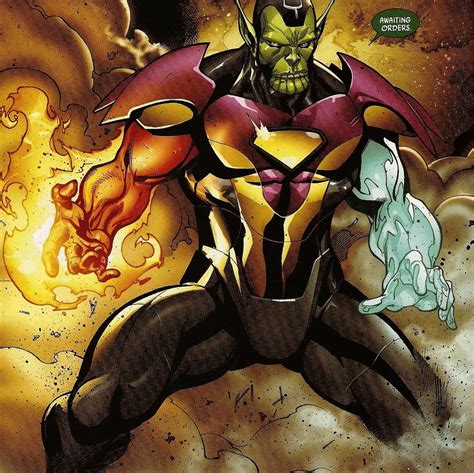 Daily Marvel Character • Super Skrull Klrt Powers Skrull Power Of