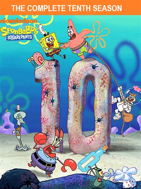 The Season 10 Dvd Cover Made With An Offical S10 Poster Rspongebob