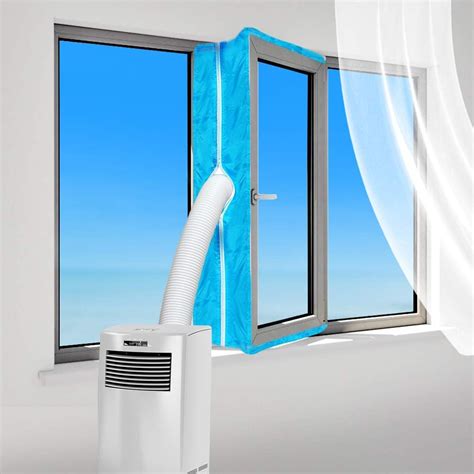 AC Window Seal Portable Universal Window Kit For Mobile Air Conditioner Unit And Home Furniture