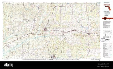 Crestview Map Hi Res Stock Photography And Images Alamy