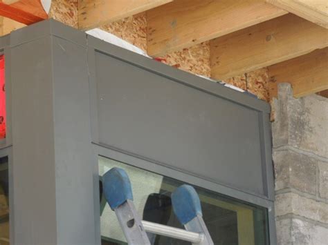 After setting overnight, i removed the tape and carefully cut the pipe just short of the rim. Aluminum Window Capping - JC Superior Siding Inc.
