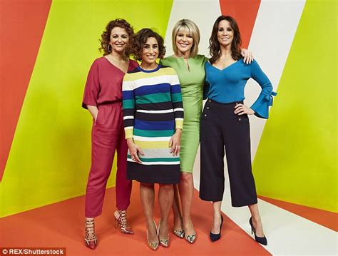 ruth langsford absent from loose women underwear shoot daily mail online