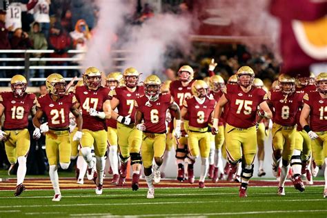 Starters are marked with an asterisk (*). Boston College Football Roster 2019