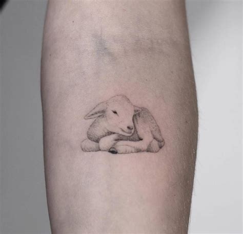 Small Tattoos Lamb Tattoo Sheep Tattoo Black Sheep Tattoo