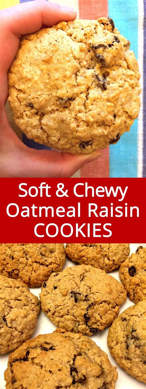Line two cookie sheets with parchment paper and set aside. Easy Soft & Chewy Oatmeal Raisin Cookies Recipe | Recipe ...