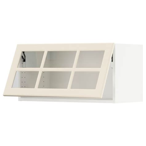 The ikea kitchen cabinets are ready to assemble or you can also find the parts and instructional manual so you can take them home and assemble it by yourself, the instructions are very clear and you can install them very easily, otherwise call for help they will provide you an assistant to assemble your. SEKTION Horizontal wall cabinet/glass door - white, Axstad ...