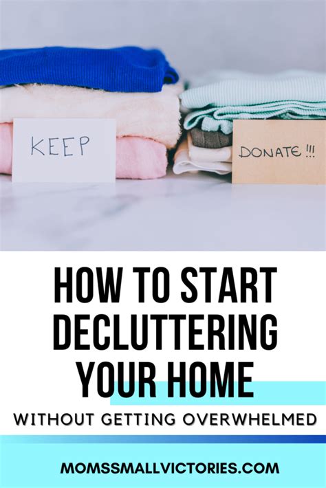 how to start decluttering your home 7 simple steps