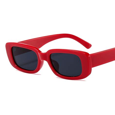 Small Frame Sunglasses Square Frame Retro Personality Sunglasses