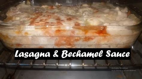 Lasagna Recipe With Bechamel Sauce Simple Recipe Dubai