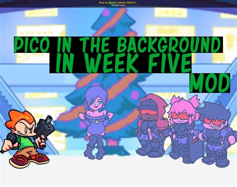 Pico In Week 5 Mod With Pico Singing Friday Night Funkin Mods