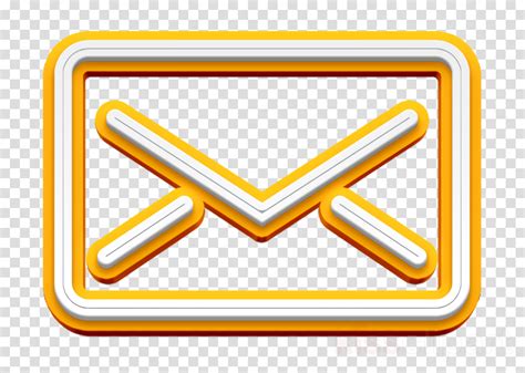 Yellow Email Icon At Collection Of Yellow Email Icon