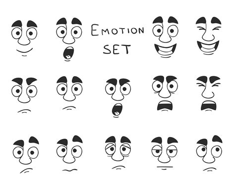 List every emotion you can recall without searching anywhere or asking anyone. Facial Avatar Emotions Icons Set - Download Free Vectors ...