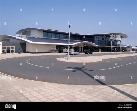 New Airport Terminal Opened 2004 At Guernsey Channel Islands Stock