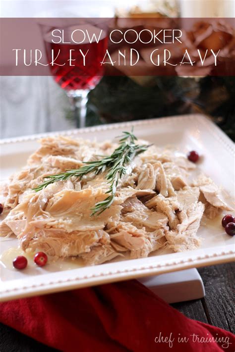 Making a slow cooker tagine is really easy and the long cooking time allows all the flavours to fully infuse. Slow Cooker Turkey and Gravy - Chef in Training