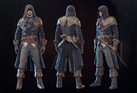 ArtStation Arno Assassin S Creed Unity Raphael Boyon