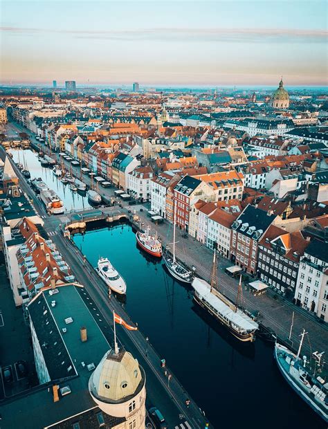 Hd Wallpaper Copenhagen Denmark Architecture Landmark City Boats