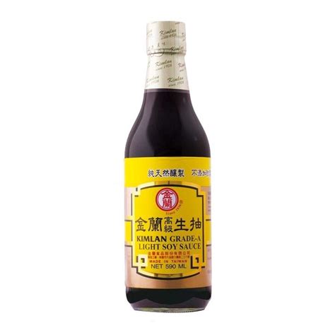 Kimlan Grade A Light Soy Sauce 590ml From Taiwan Lazada Ph
