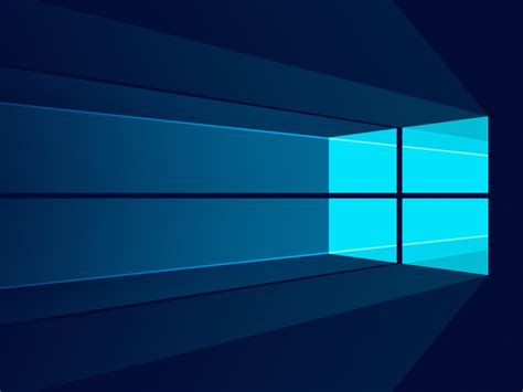 Wallpaper Windows 10 Minimal Stock Logo Microsoft 4k