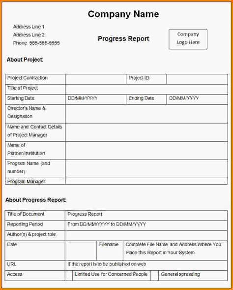 Weekly Status Report Examples 8 Pdf Examples