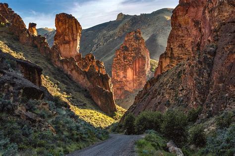 Leslie Gulch Road Oregon Great View Monument Valley Fine Art America
