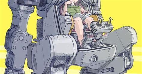 I Adore How She Is Just Casually Sitting In Her Mech Here It Also Is