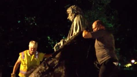 Statue Of Supreme Court Justice Roger Taney Removed From State House In