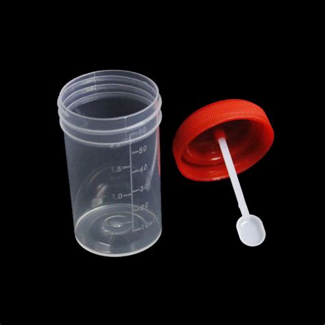 5x 60ml Urine Sample Collection Cup Vials Bottle Lab Supply Hospital