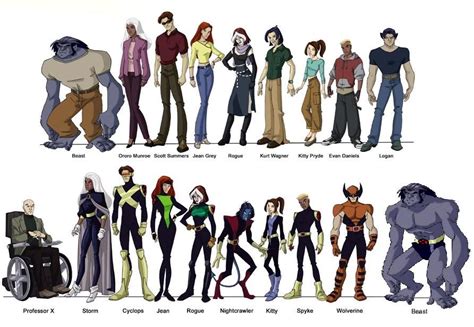 X Men Evolution X Men Evolution X Men Marvel Girls