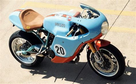 Ducati Paul Smart Replica In Gulf Collors Sweet Triumph Motorcycles