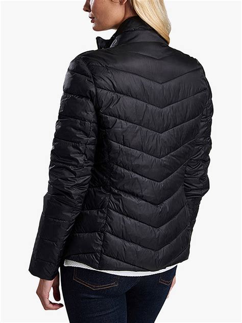 Barbour International Auburn Quilted Jacket Black At John Lewis And Partners