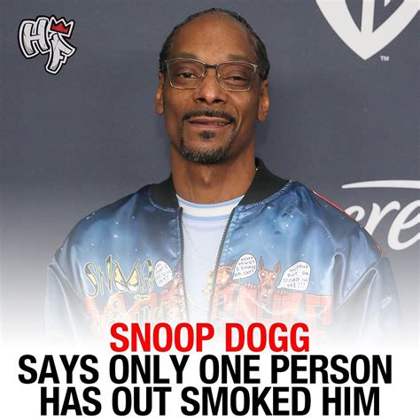 Original Snoop Dogg Says Only One Person Has Out Smoked Him Image