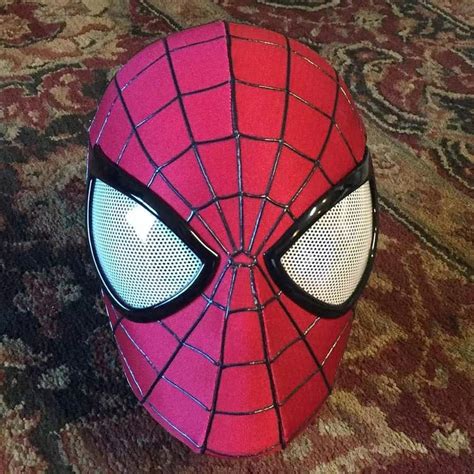 Amazing Spiderman 2 Mask Spider Man Cosplay Mask Andrew Etsy