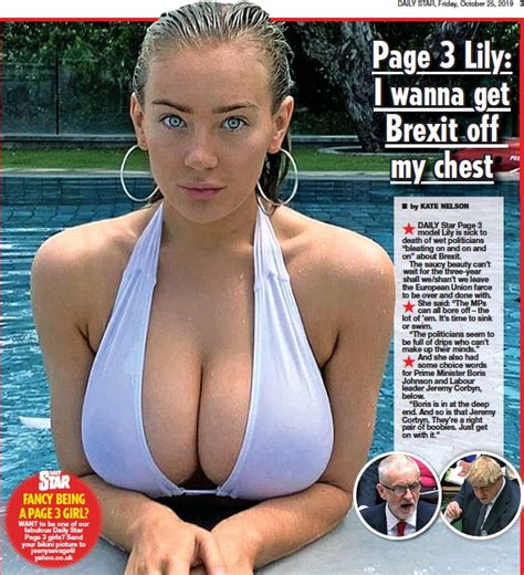 Pressreader Daily Star 2019 10 25 Lily Sorts Brexit