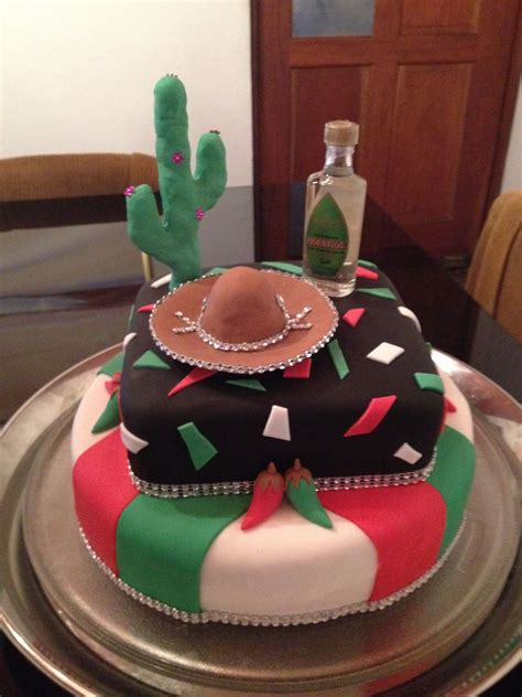 If you're making and decorating a christmas cake for the first time or wanting a new twist on the classic mix of spices, dried fruits, nuts and booze, then look no further. Mexican cake | Mexican cake, Tequila cake, Themed cakes