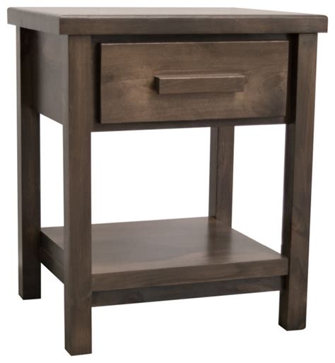 Measures 25 inches in height. Rustic Farmhouse Nightstand - Transitional - Nightstands ...