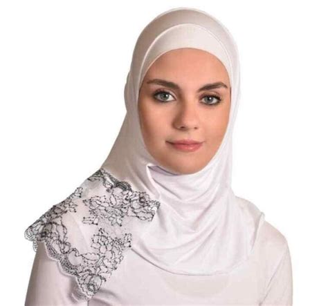 Al Amira Hijab Women Muslim Cotton Scarf Ameera Hijab Islamic White Ebay