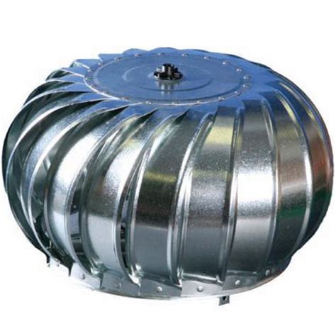 Air Vent 12 In Galvanized Steel Internally Braced Roof Turbine Vent Galvanized