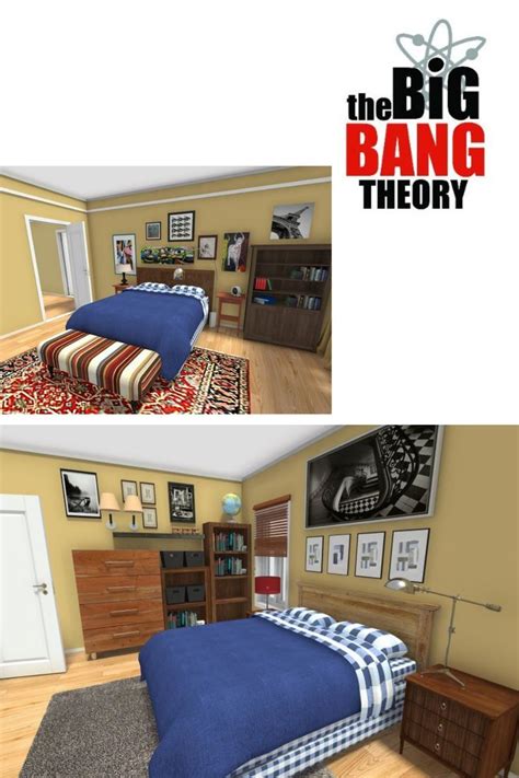 Tour The Big Bang Theorys Apartments In 3d Apartment Layout Big