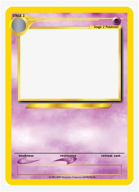 1000+ lot of mtg magic the gathering cards rares, foils, mythics, (un)commons. The terrific Pokemon Card Template Png - Blank Top Trumps Template With Regard To Blank Magic ...