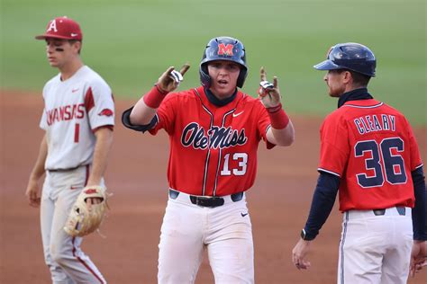The ole miss rebels baseball team is ranked as high as 11th in one preseason poll and in the top 25 in most other. Ole Miss baseball splits doubleheader with Arkansas ...