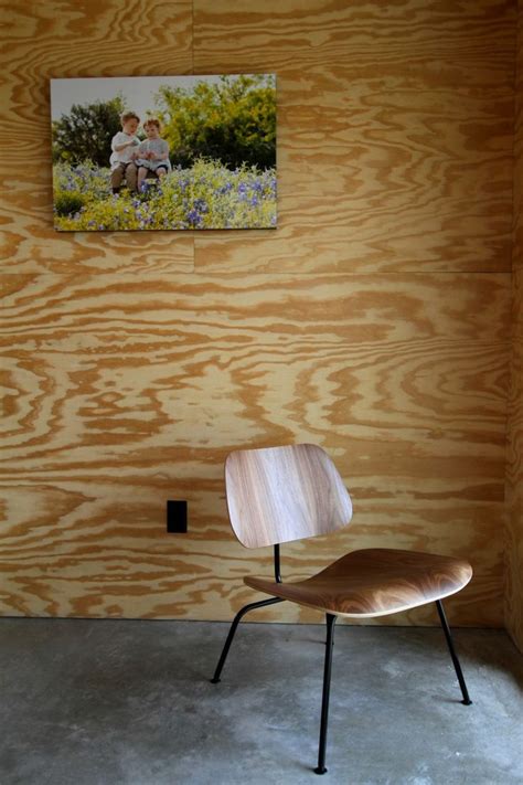 Exteriorinterior Design Brushy Top House Plywood Interior Dining
