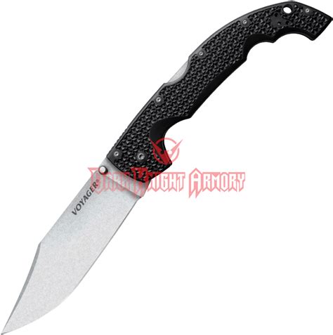 Dark Voyager Clip Point Xl Voyager Knife By Cold Steel Png Download