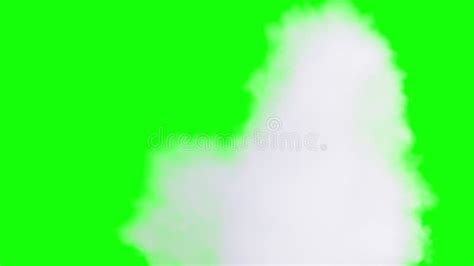 Vapor Or Smoke Explosion With Alpha Channel In Slow Motion Stock