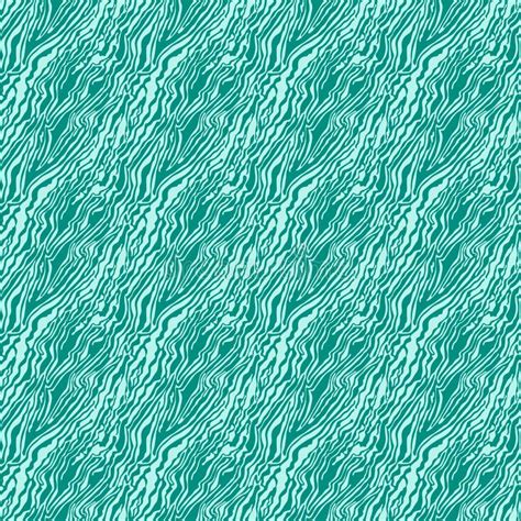 Abstract Seamless Pattern In Turquoise Hues Stock Vector Illustration