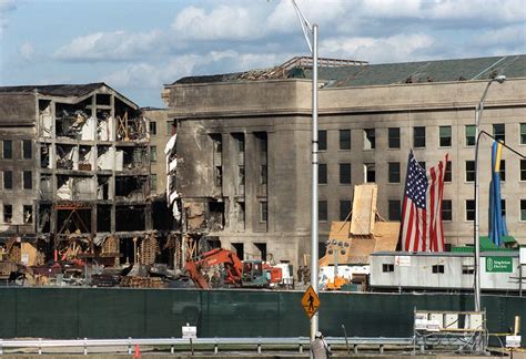 Public Domain Pentagon Attack Damage From September 11 2